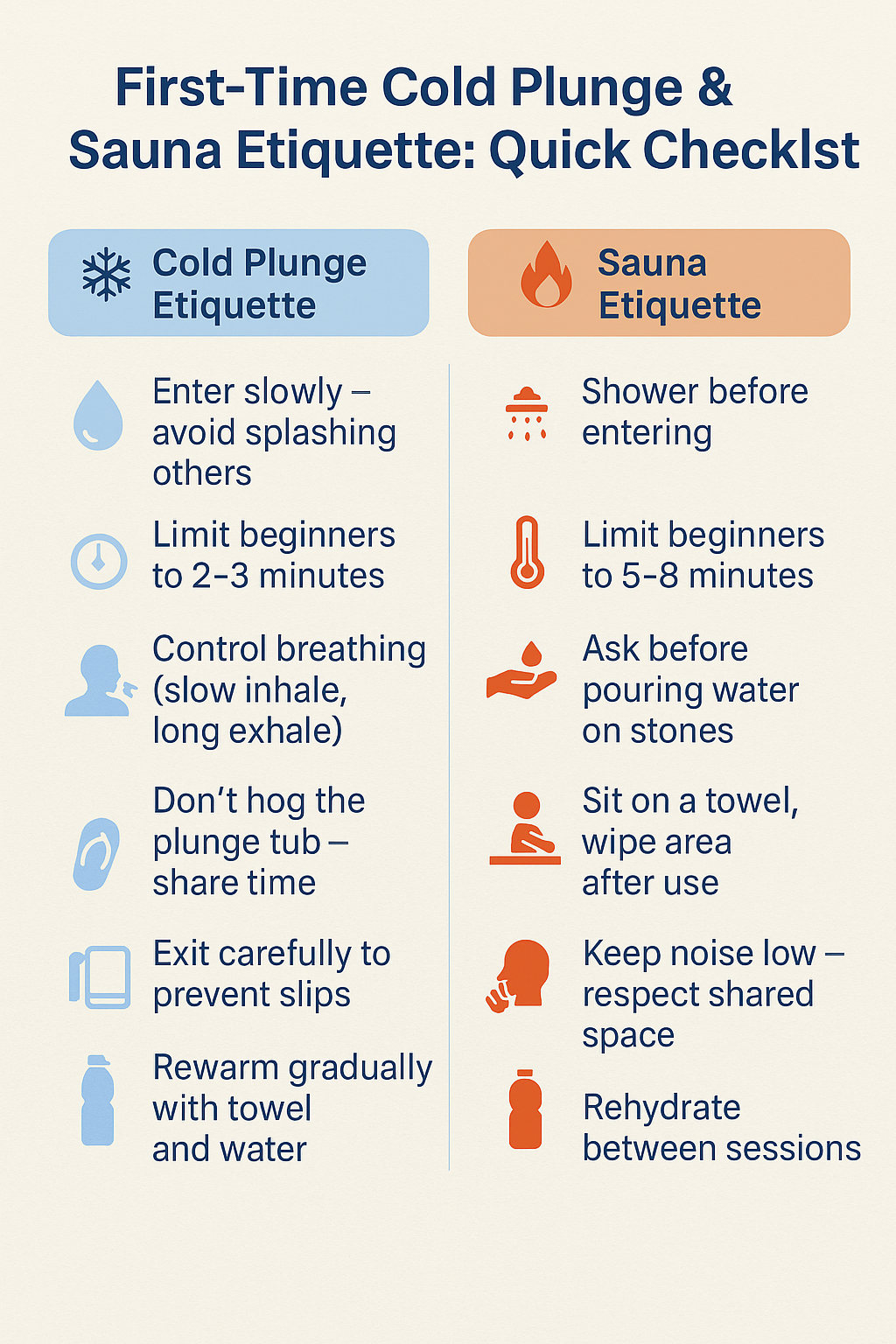 First-Time Cold Plunge & Sauna Etiquette For Malaysians