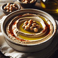 hummus in container
