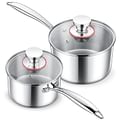 stainless steel saucepan