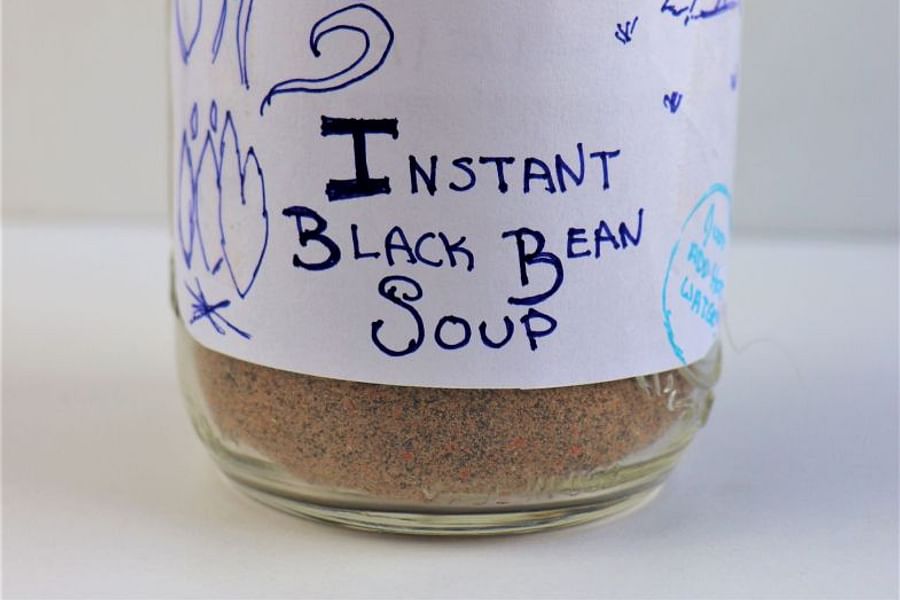 Plant-based camping food supplies