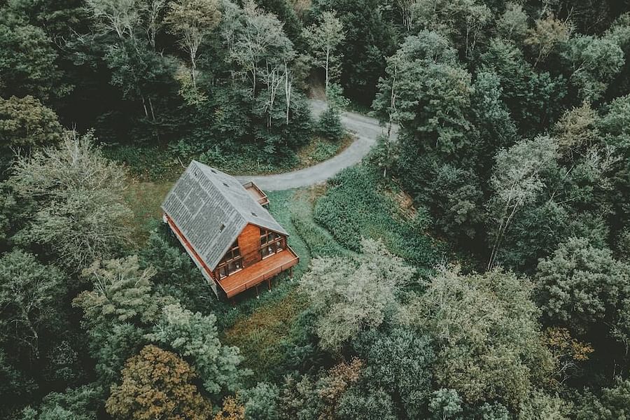 Sustainable eco-cabin accommodations