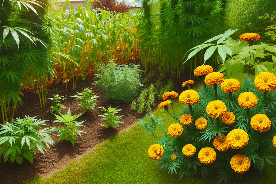 companion plants for cannabis