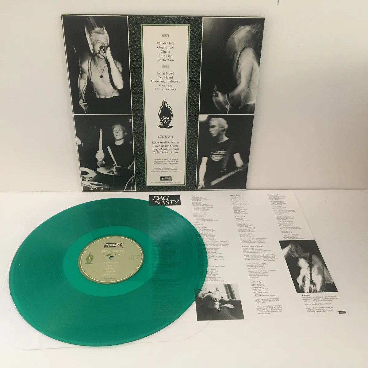 Eco-friendly colored vinyl records