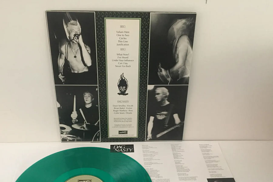 Eco-friendly colored vinyl records