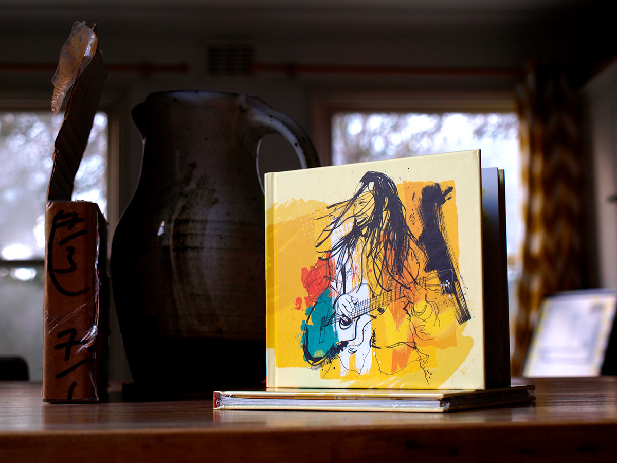 Organic ink album covers