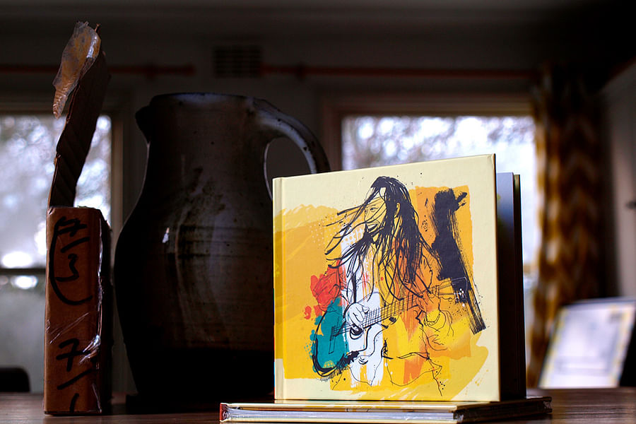 Organic ink album covers