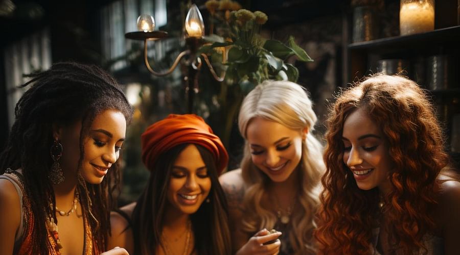 DIY Bath Soaks, Tarot, and Weed: Women Embrace Ultimate Girl Time at Tokeativity's Glitter & Gold