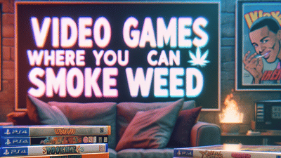 Video Games Where You Can Smoke Weed