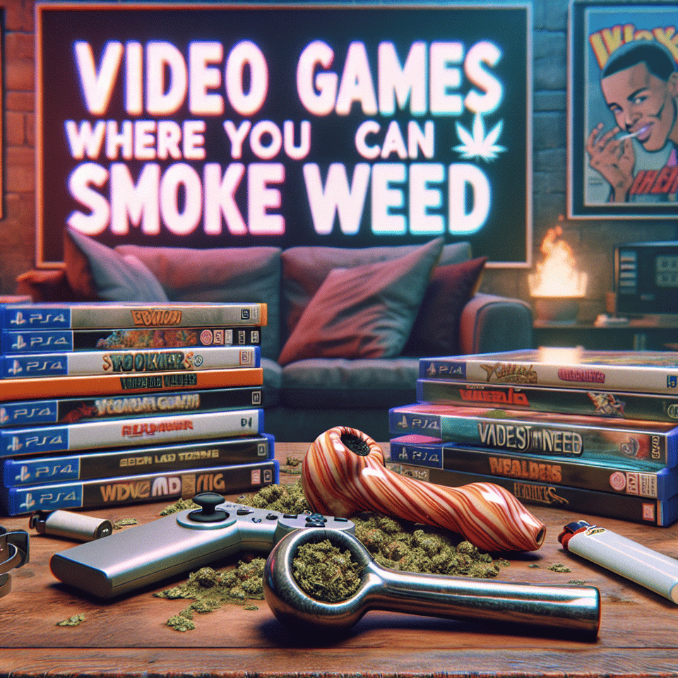 Video Games Where You Can Smoke Weed