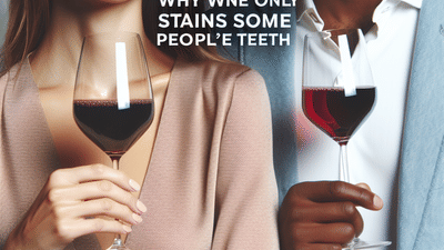 Why Wine Only Stains Some People's Teeth