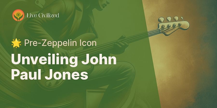 Unveiling John Paul Jones - 🌟 Pre-Zeppelin Icon