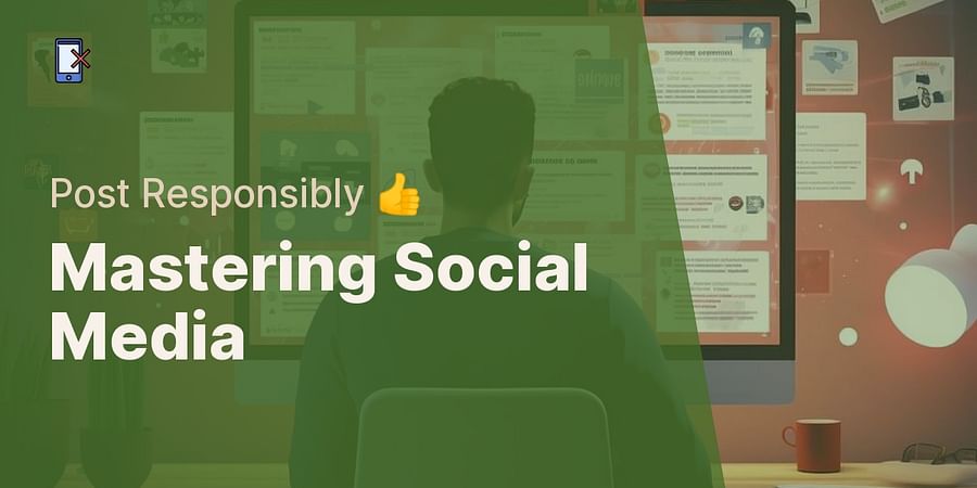 Mastering Social Media - Post Responsibly 👍