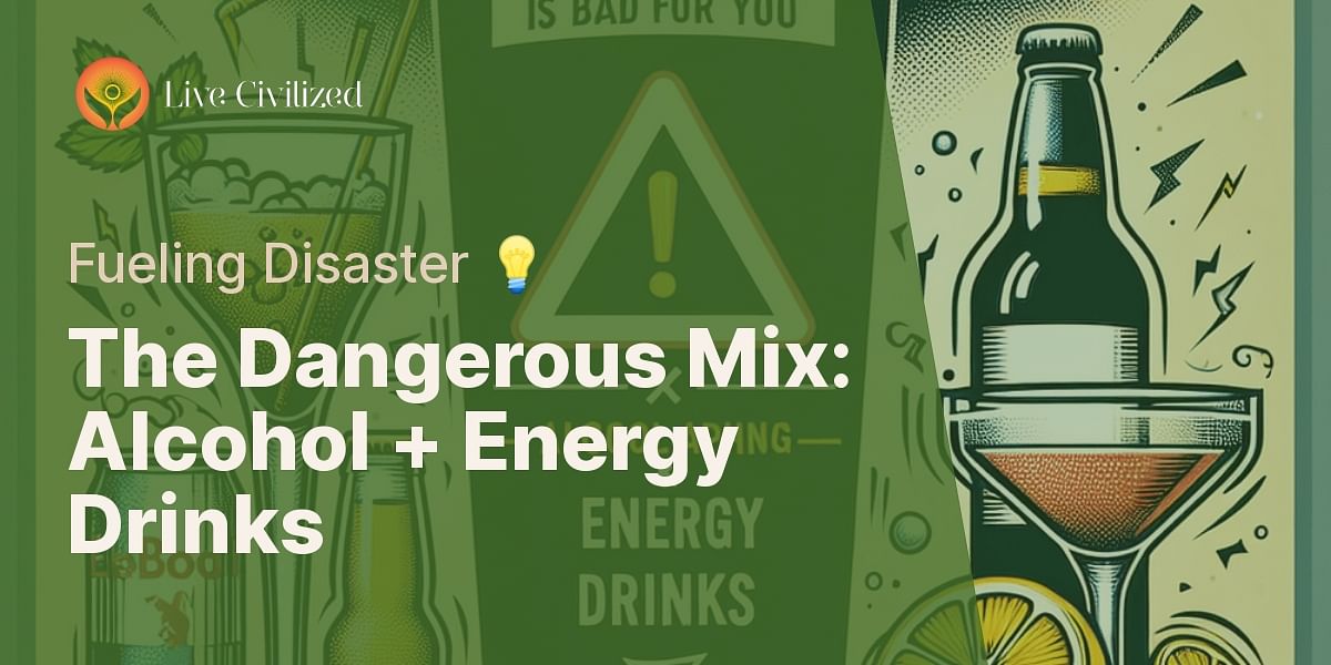Why Mixing Alcohol and Energy Drinks is Bad for You