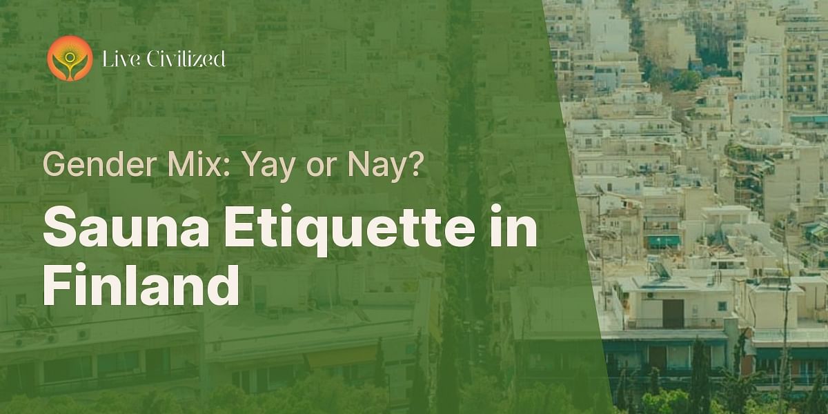 Is it appropriate to mix genders in public saunas in Finland?