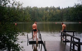 How are saunas used in Finland?